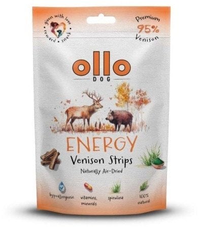 Ollo przysmak suszony z dziczyzną dla psa 80g