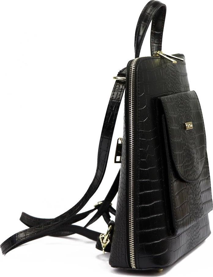 MiaMore Elegancki damski plecak skórzany, torebka NoSize