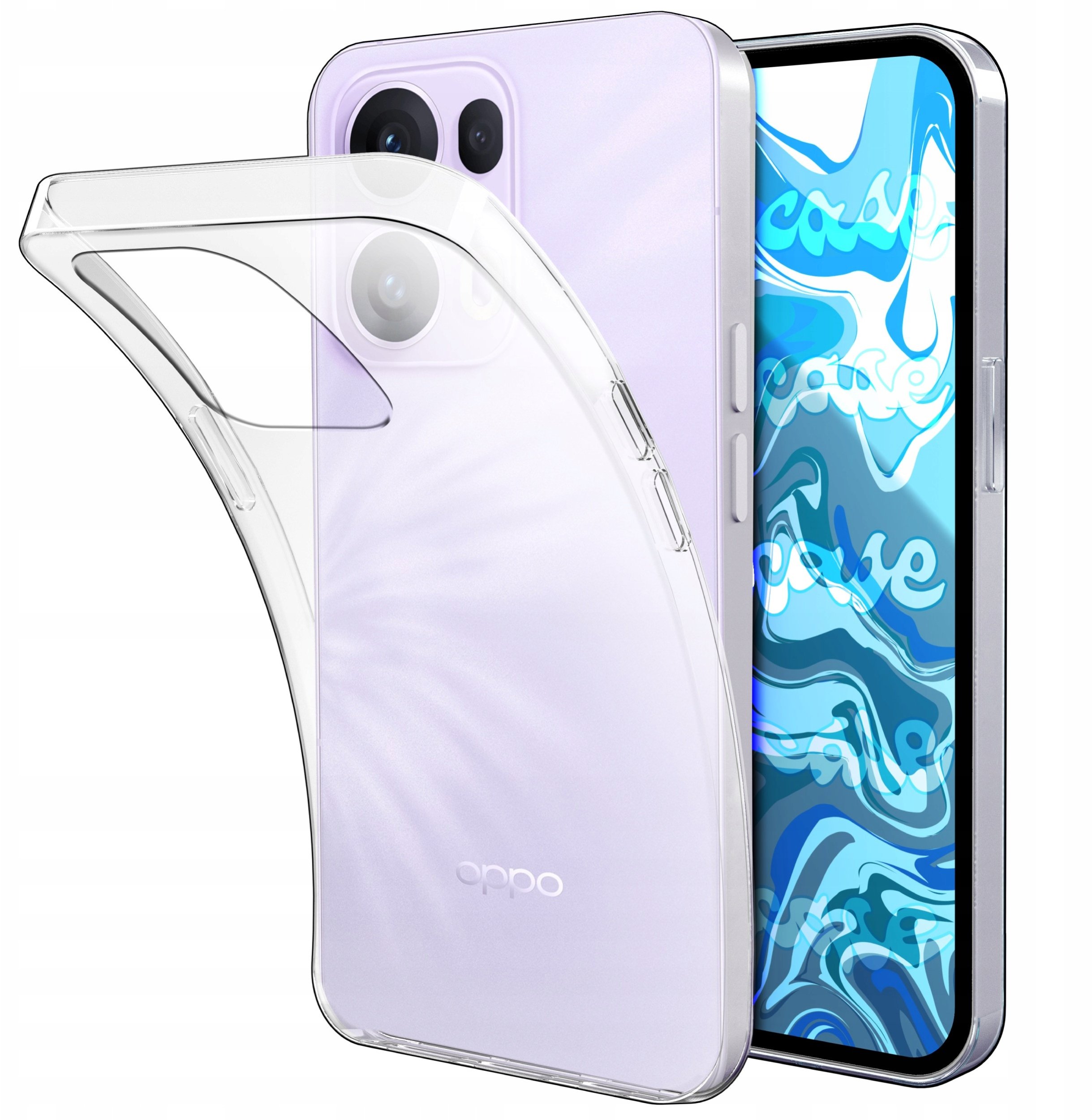 Etui Do Oppo Reno13 Pro 5G (Przezroczyste, Silikonowe, Obudowa)