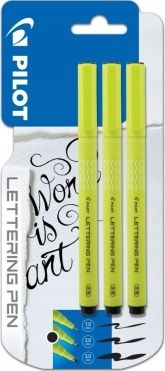 Pilot Marker do kaligrafii Lettering pen BLX3 3szt