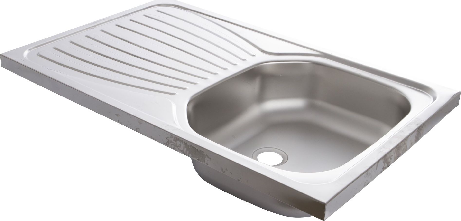 Zlewozmywak Artenova Virtuvės plautuvė Artenova E50X80 uždedama, Kairės pusės staliukas