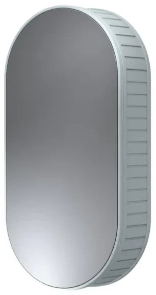 Szafka łazienkowa VENEZIA FJORD 1D 43cm zielony mat z lustrem HALMAR