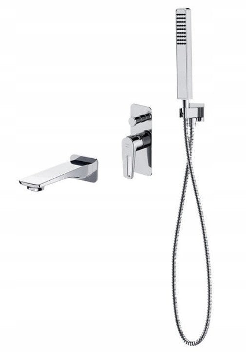 Cersanit SET B727 Zestaw wannowy podtynkowy MILLE chrom (S952-037)