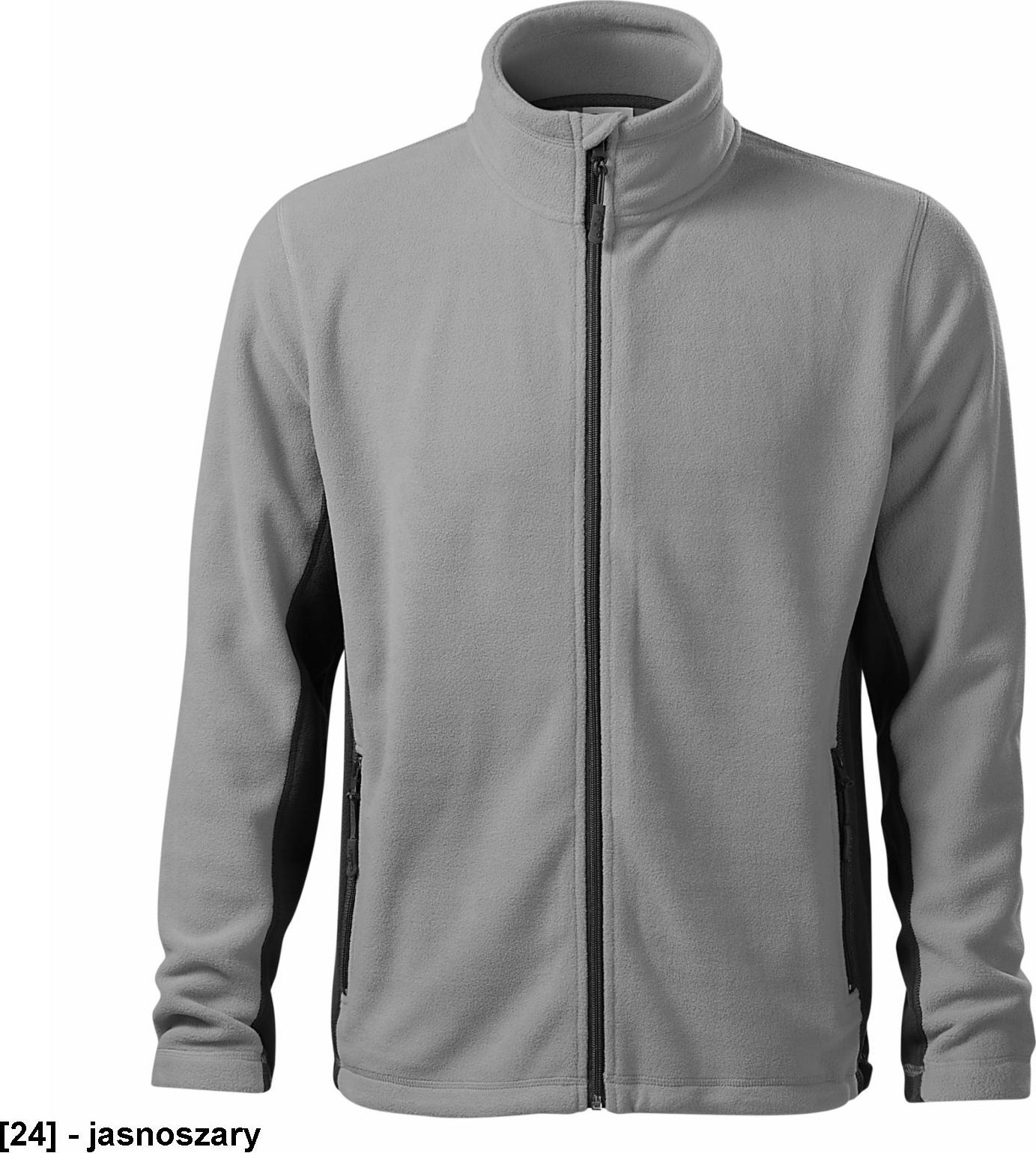 MALFINI Frosty 527 - ADLER - Polar męski, 220 g/m, 100 % poliester - jasnoszary 2XL