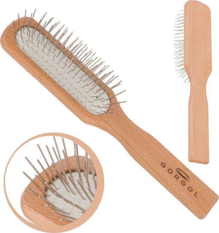 GORGOL Gorgol szczotka pneumatyczna z metalowymi igłami bez kulek 7R