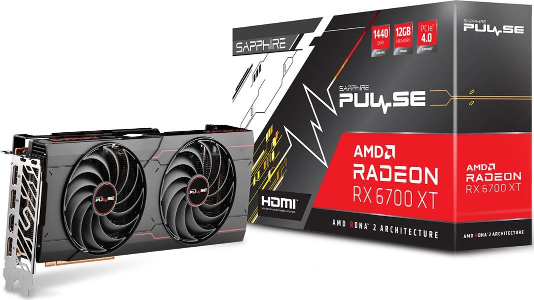Karta graficzna Sapphire Radeon RX 6700 XT Pulse Gaming 12GB GDDR6 (11306-02-20G)