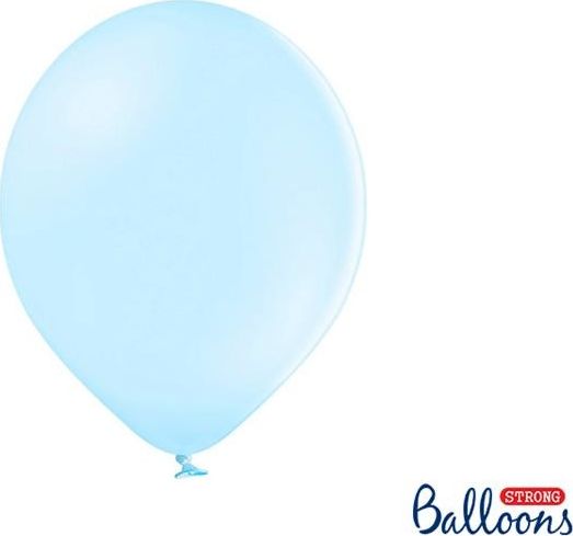 Party Deco Balony lateksowe, pastelowy jasny niebieski, 30 cm, 100 szt. uniwersalny