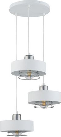 Lampa wisząca Sigma potrójna nowoczesna biały (32071)