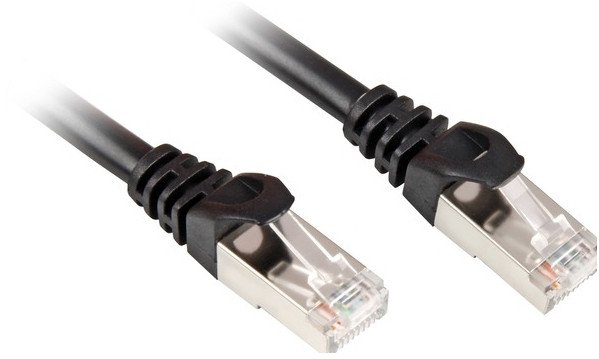 Sharkoon RJ45 CAT.6 SFTP black 20,0m