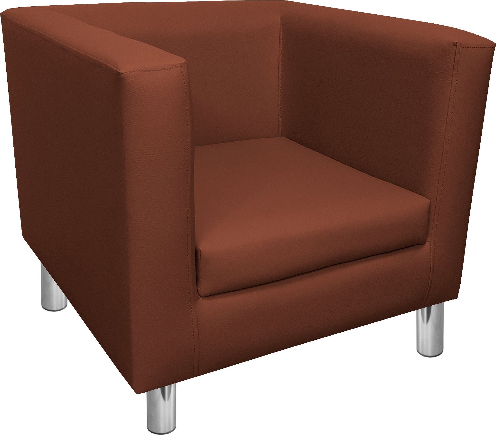 Atos Fotel Monaco nogi chrom D3