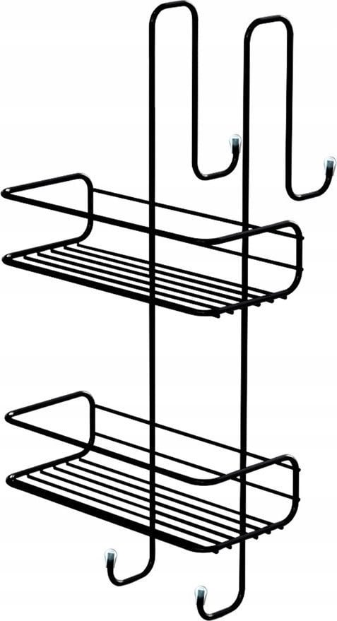 Koszyk prysznicowy Gedy TITO SHOW CADDY HANG 2 BASK 22X24X49 BL
