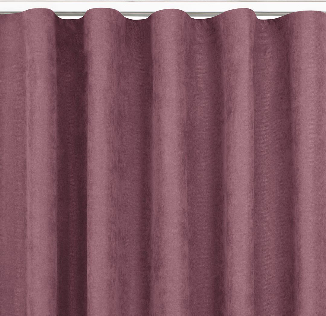 Homede Zasłona MILANA liliowy szenila 136x225 HOMEDE