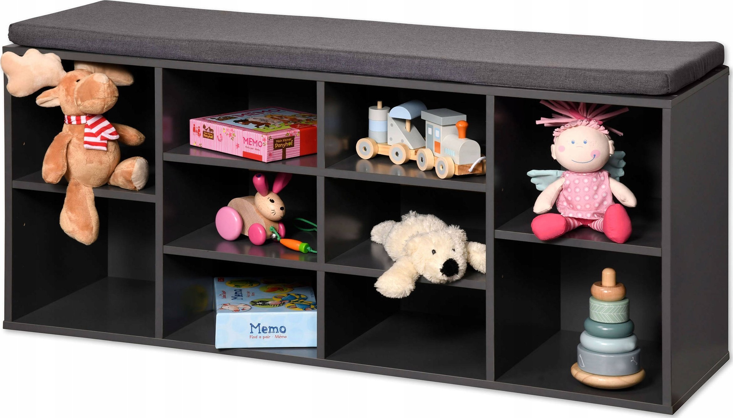 Kesper Szafka na buty z siedziskiem, 10 półek, Kesper