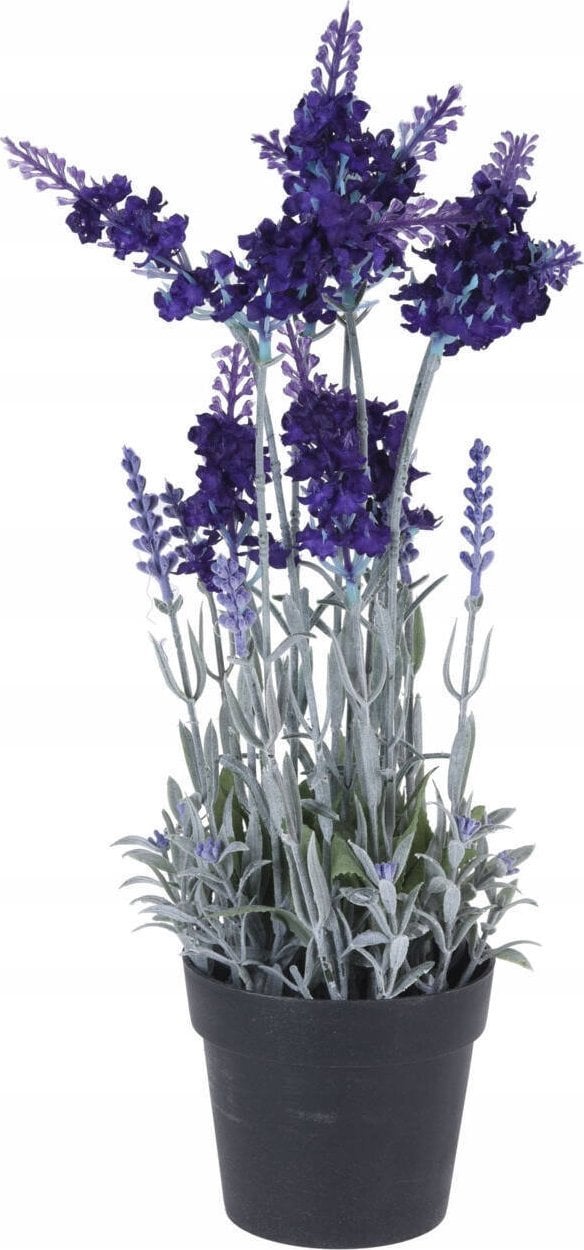 Sztuczna lawenda w doniczce, 40 cm