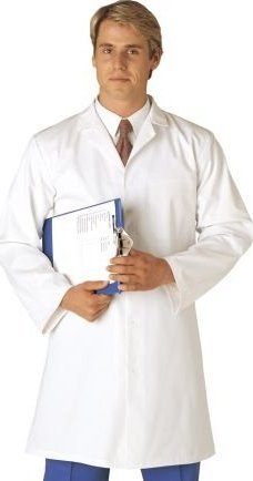 Portwest 2202 Fartuch spożywczy męski z jedną kieszenią. - niebieski (royal) XXL