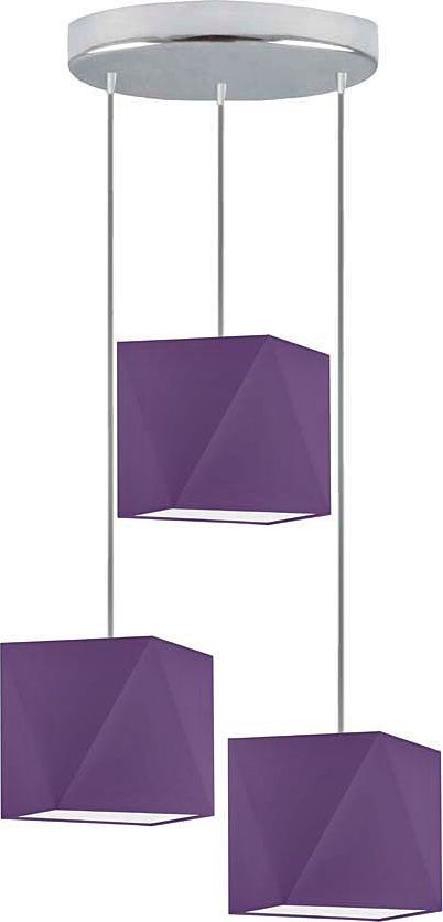 Lampa wisząca Lumes Lampa wisząca z geometrycznymi kloszami - EX259-Majorex- 18 kolorów do wyboru Ecru
