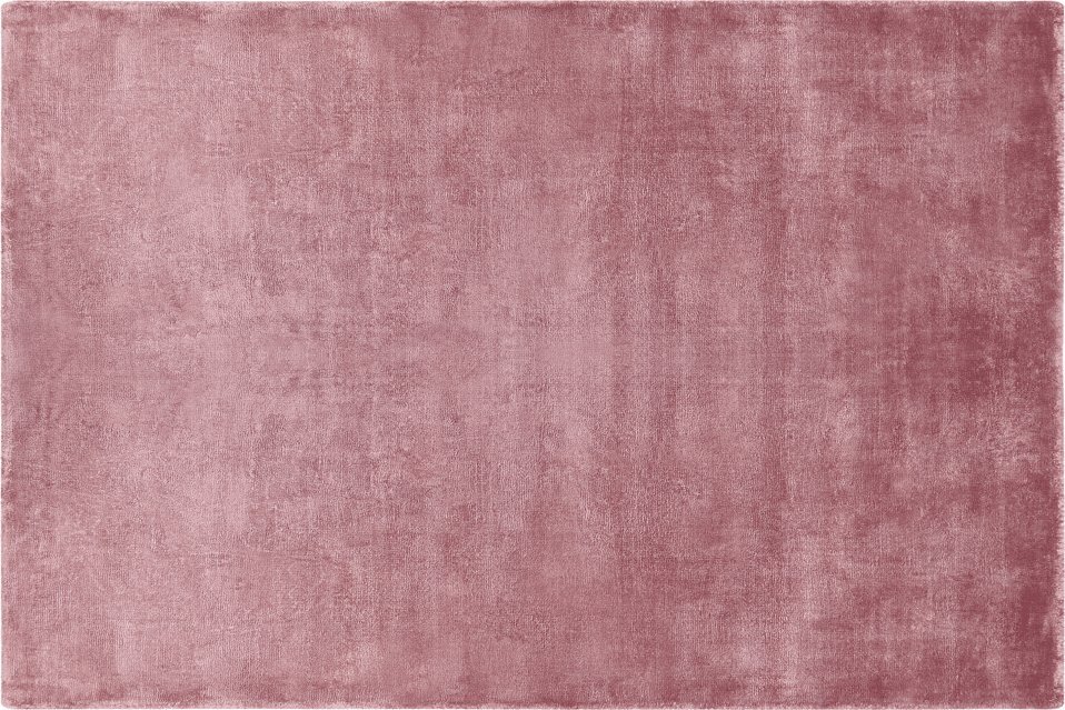 Beliani Dywan z wiskozy 160 x 230 cm różowy GESI II!