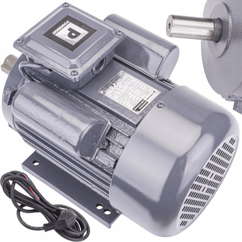 Powermat Silnik elektryczny Jednofazowy 3kW 2800RPM 230V Powermat PM-JSE-3000T