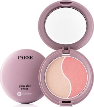 Paese PAESE_Nanorevit Glow Duo Effect puder i róż do policzków 100 4,5g