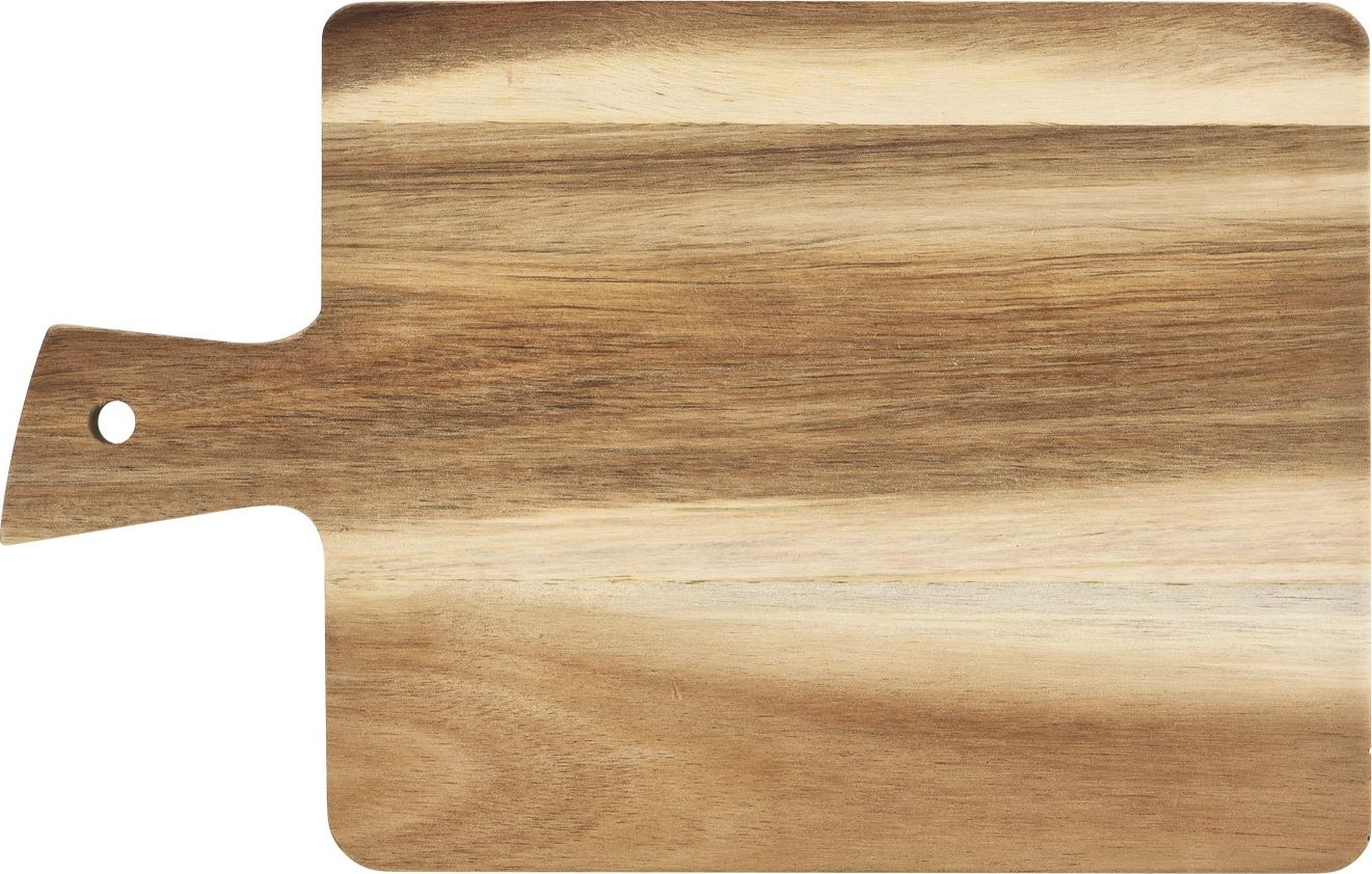 Deska do krojenia Ravi z rączką drewniana