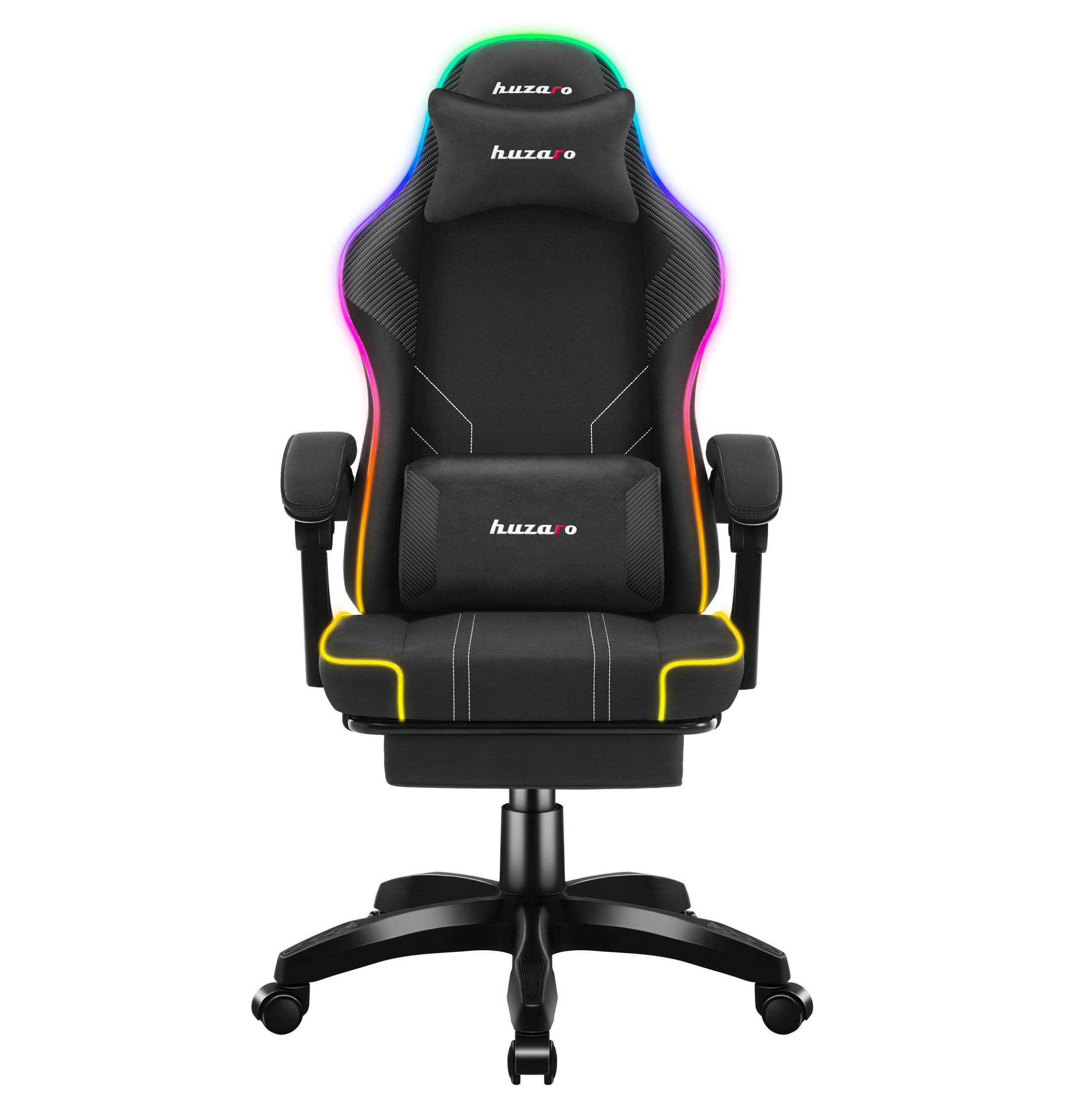 Fotel Huzaro Force 3.7 RGB czarny