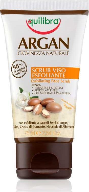 Equilibra Złuszczający peeling do twarzy Argan 75 ml