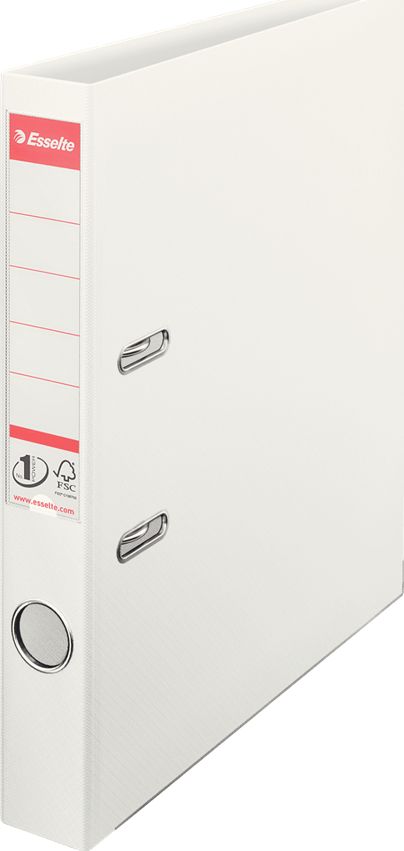Segregator Esselte No.1 Vivida dźwigniowy A4 50mm biały (811400)