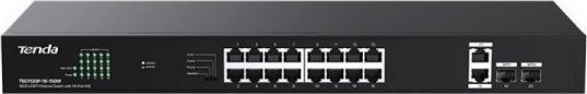 Switch niezarządzalny Tenda TEG1120P-16-150W 18x1GbE 2xSFP PoE