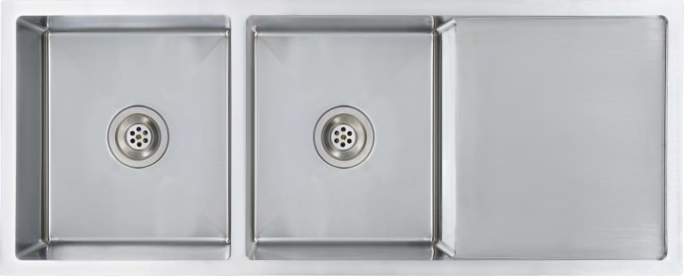 Zlewozmywak vidaXL Ręcznie robiony kuchenny z sitkiem