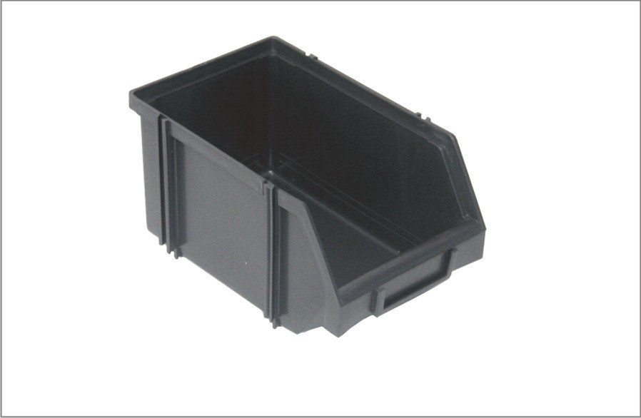 Pojemnik modułowy czarny nr 2,1 150x230x125mm