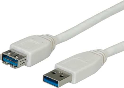 Kabel USB Value USB-A - 1.8 m Biały (11.99.8978)