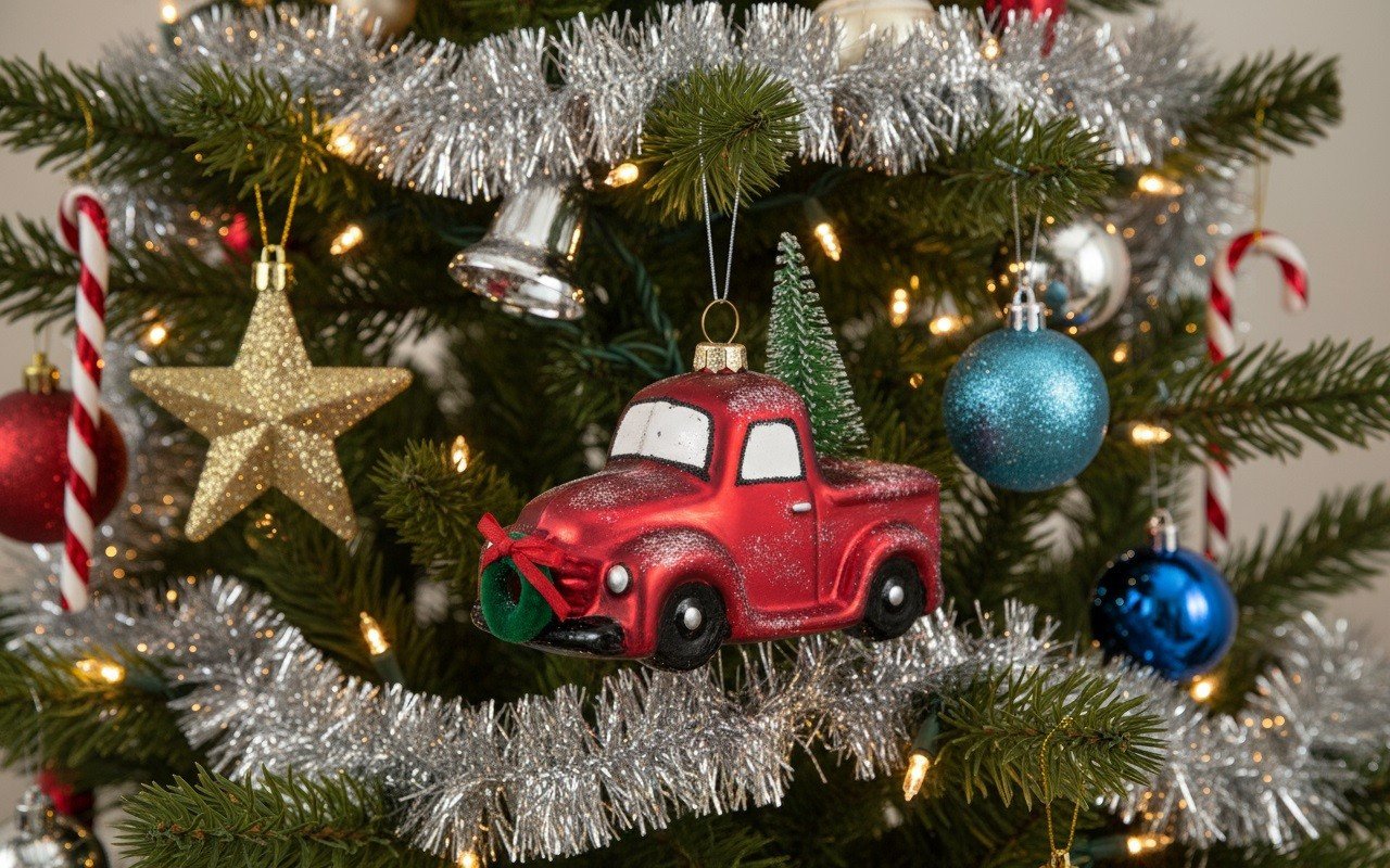 Bombka szklana Samochód