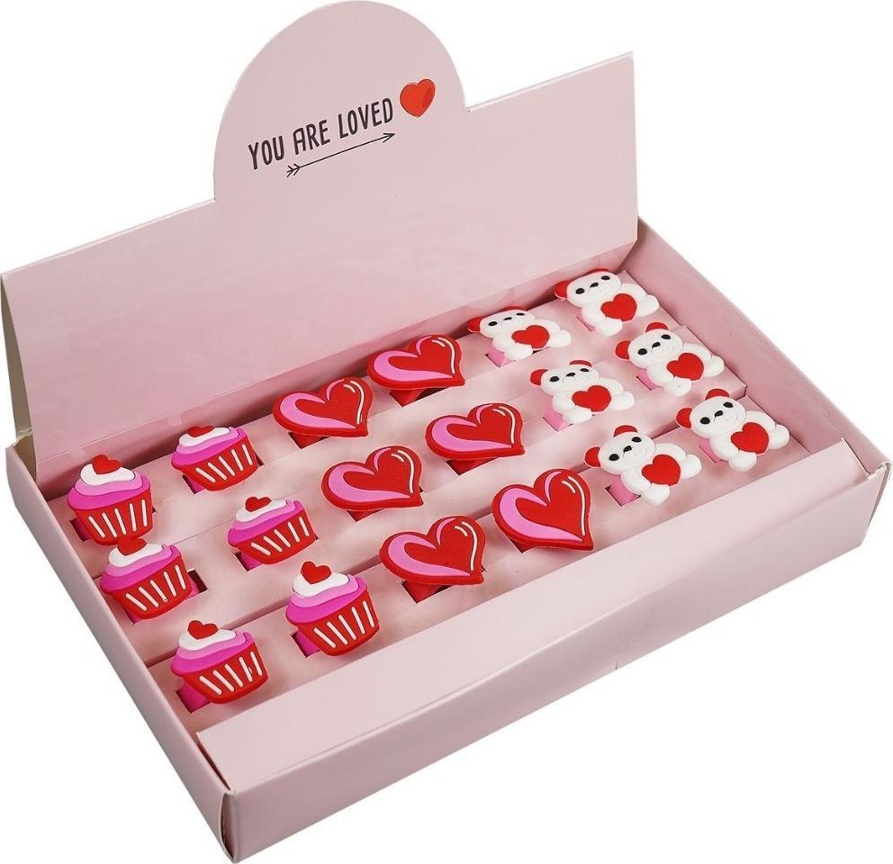 Pierścionek walentynkowy MIX