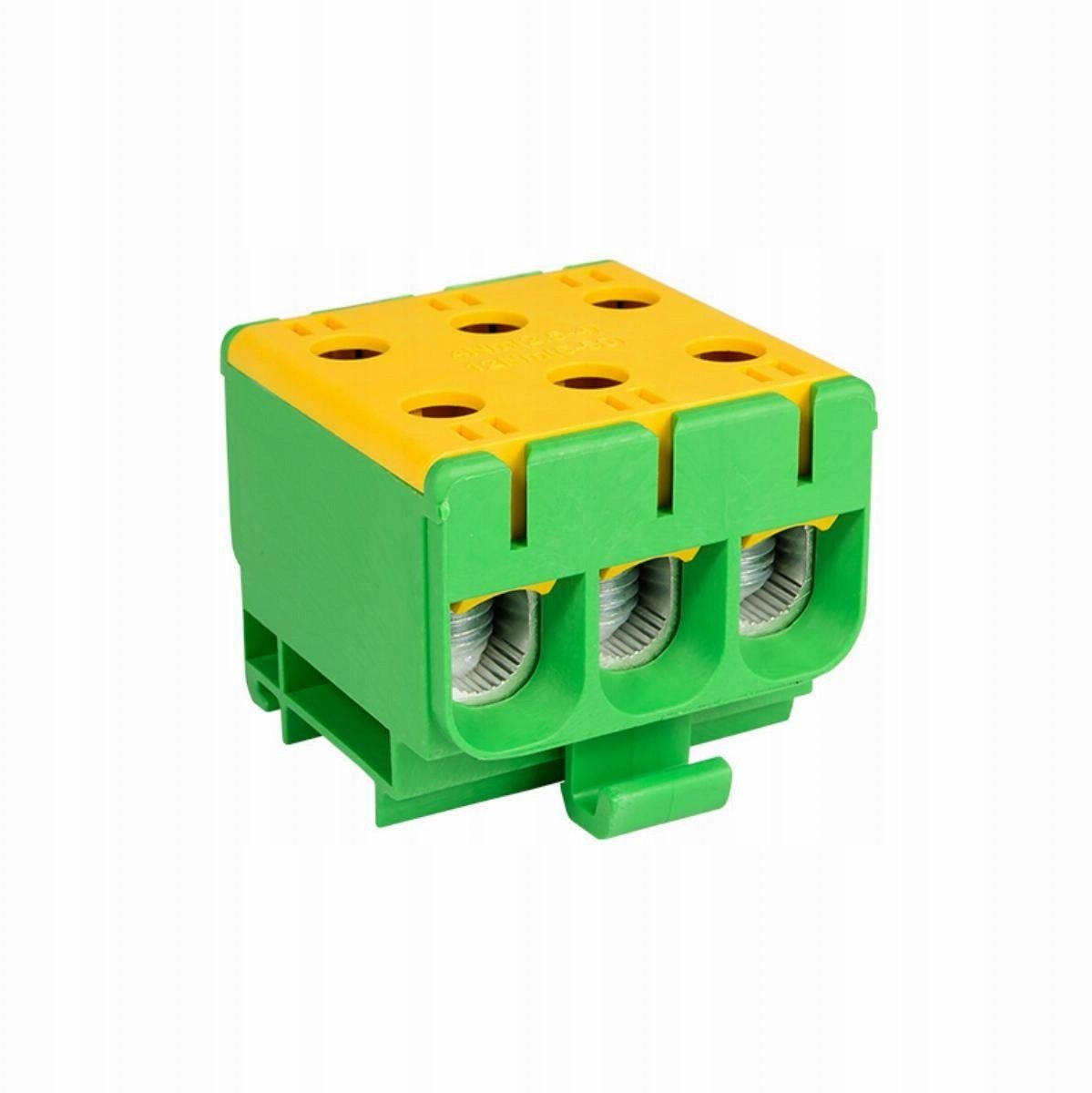 Elektro-Plast rozdzielnica odgałęźna 3-polowa zielona do montażu płaskiego i na szynę TH WLZ35/3x50/z 48.352