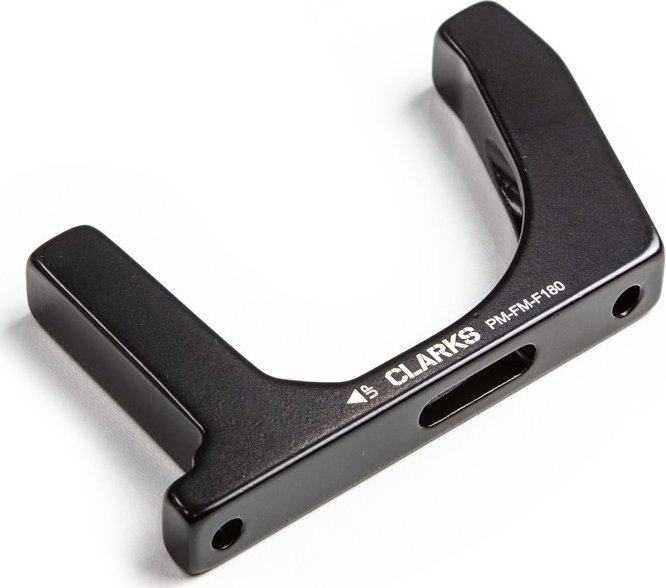 Clarks Adapter montażowy hamulca tarczowego CLARKS 180mm, Post Mount to Flat Mount, Przedni