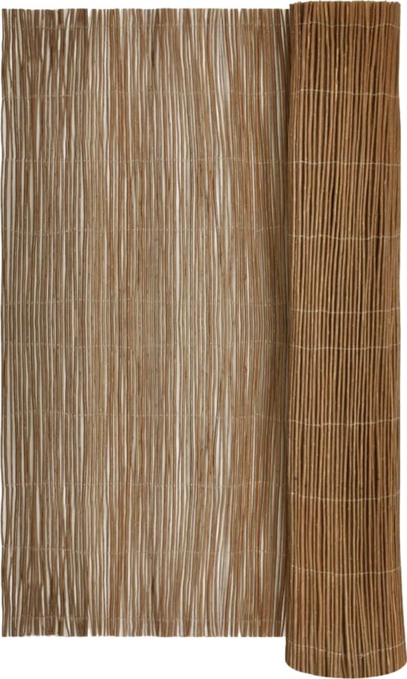 vidaXL Ogrodzenie z wierzby, 500 x 100 cm
