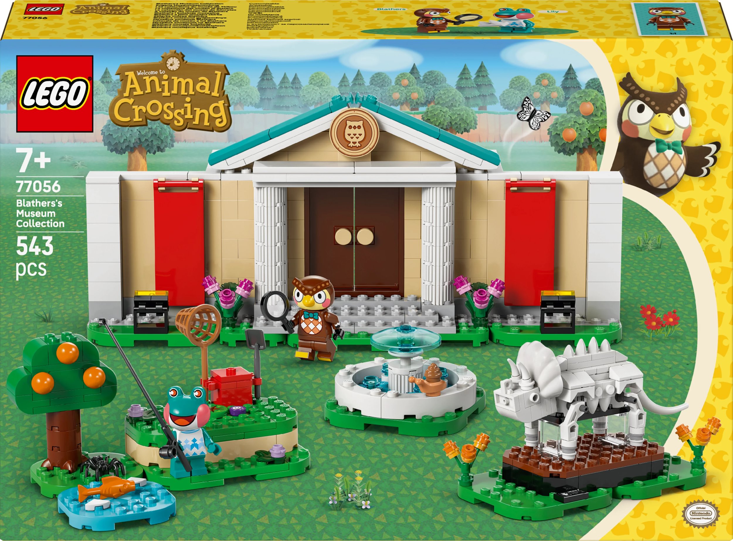 LEGO Animal Crossing Blathers i kolekcja muzealna (77056)