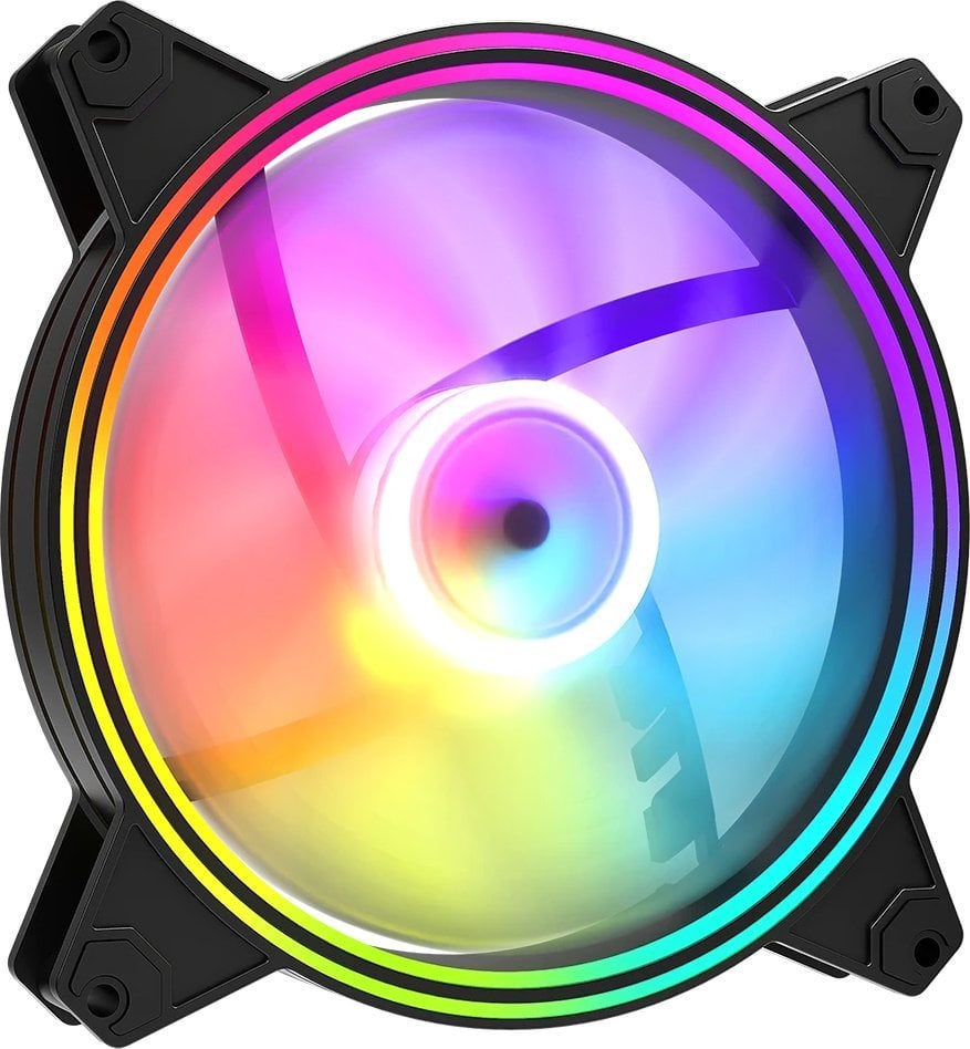 Wentylator Modecom Volcano Apex 140 ARGB Standard Czarny (FAN-APEX-140S-ARGB-100)