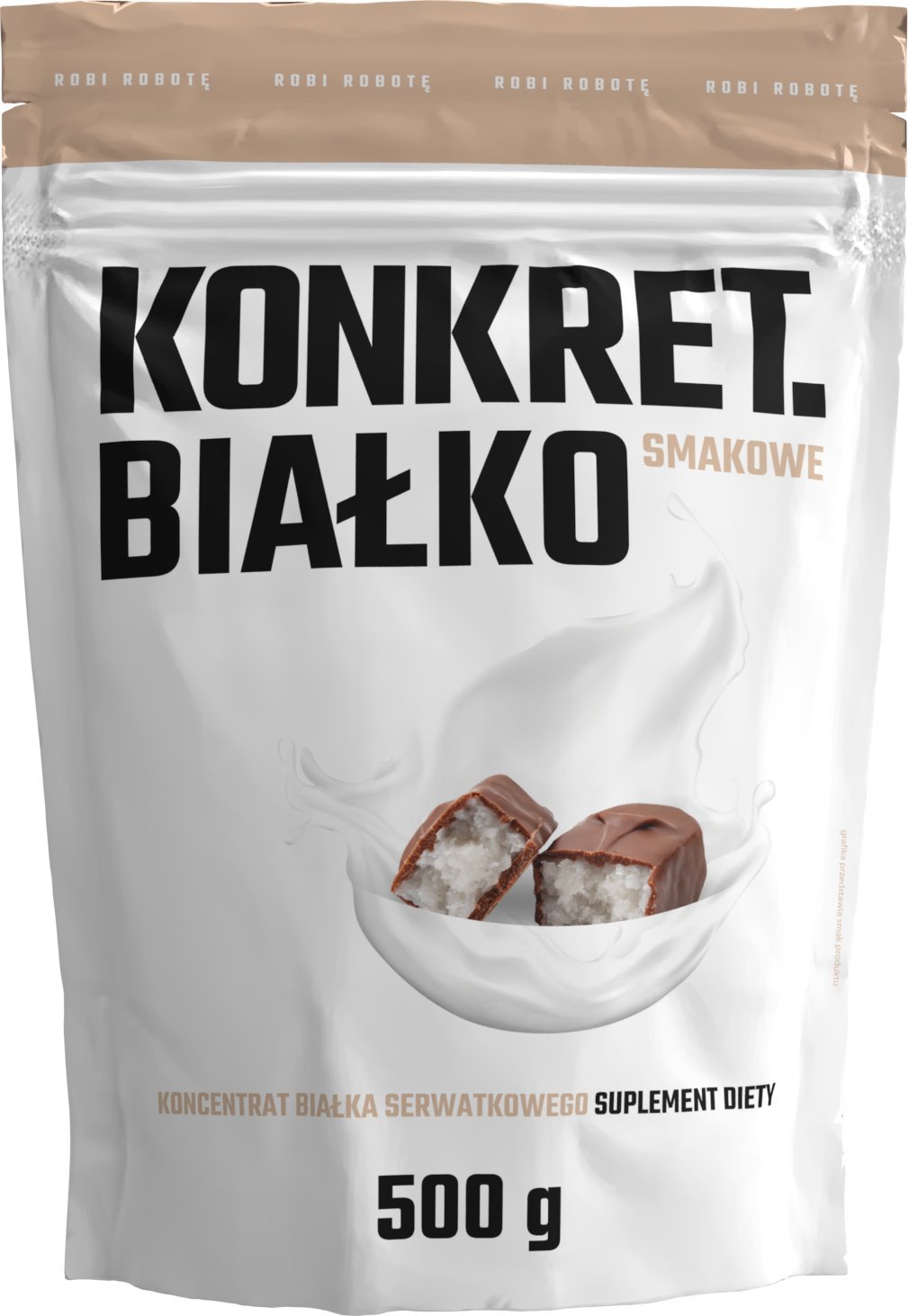 KONKRET Białko smakowe 500 g baton kokosowy WPC WHEY