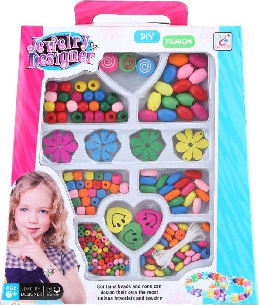 Trifox Koraliki drewniane