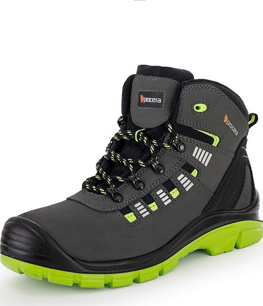 PROCERA HELIX S3 SRC Buty ochronne z nubuku z podnoskiem, wkładką antyprzebiciową i podeszwą antypoślizgową PU/PU 40
