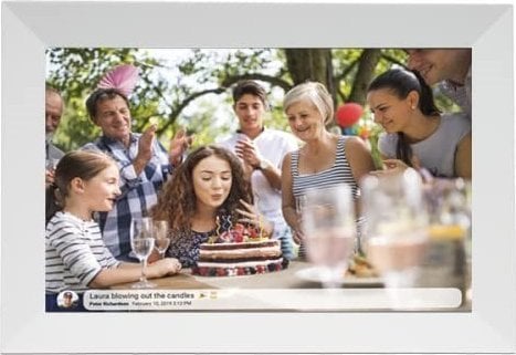 Ramka cyfrowa Denver Denver Frameo PFF-1024 white 25,4cm (10,1 ) 16GB