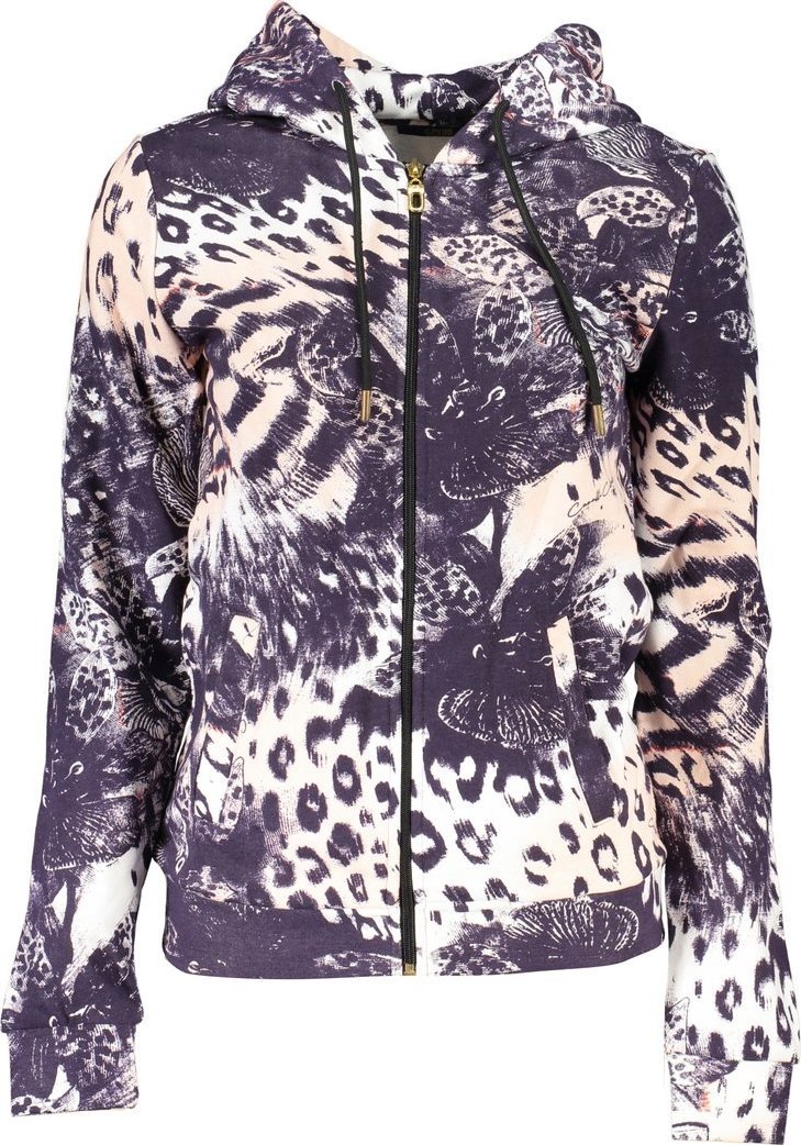 Cavalli Class RÓŻOWA BLUZA DAMSKA KLASY CAVALLI Z ZAMKIEM XS EU