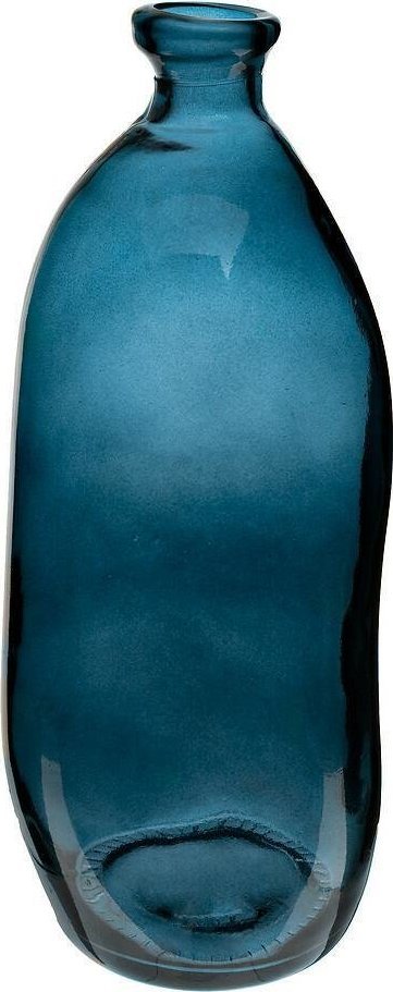 Atmosphera Wazon Dame J szklany 51cm niebieski
