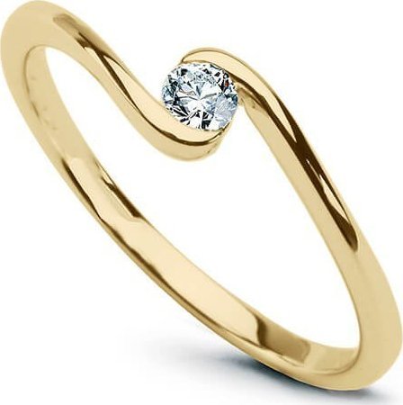 Staviori Złoty pierścionek PZD1411 - Diament