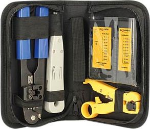 Delock Zestaw narzędzi sieciowych w etui (86105)