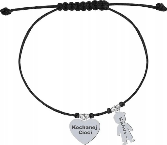 Radziszewska Jewellery Bransoletka dla Chrzestnej Czy zostaniesz moją Matką Chrzestną SREBRO 925