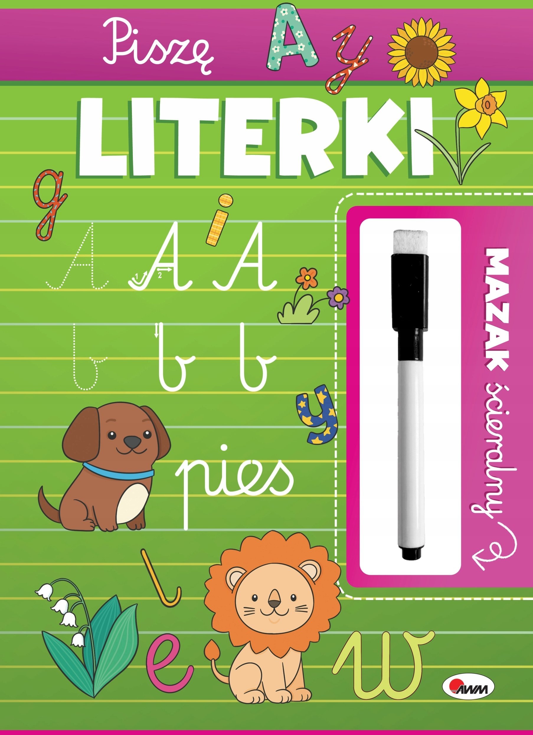 Mazak ścieralny piszę literki 15710