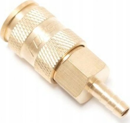 Forsage Szybkozłączka pneumatyczna z zaworem "jodełka" 12mm (mosiądz)