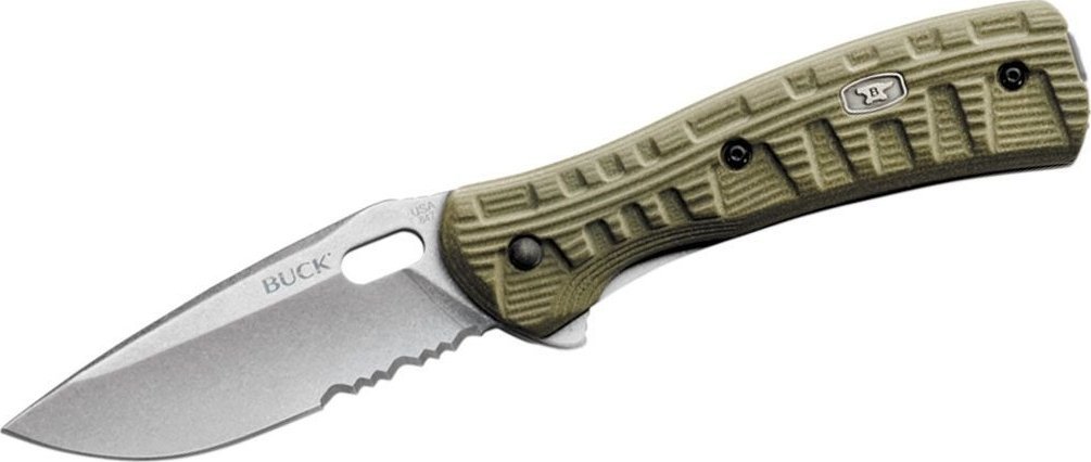 Buck Knives Buck VANTAGE FORCE PRO GREEN COMBO 847ODX
